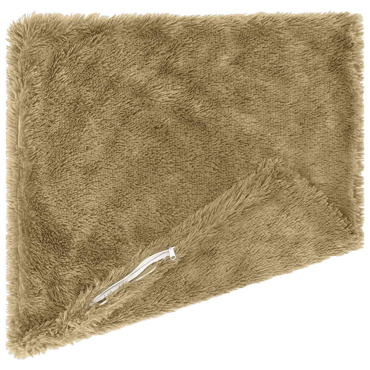 Cushion Cover 6 pcs HEERLEN Light Green 35 x 35 cm PV Fleece