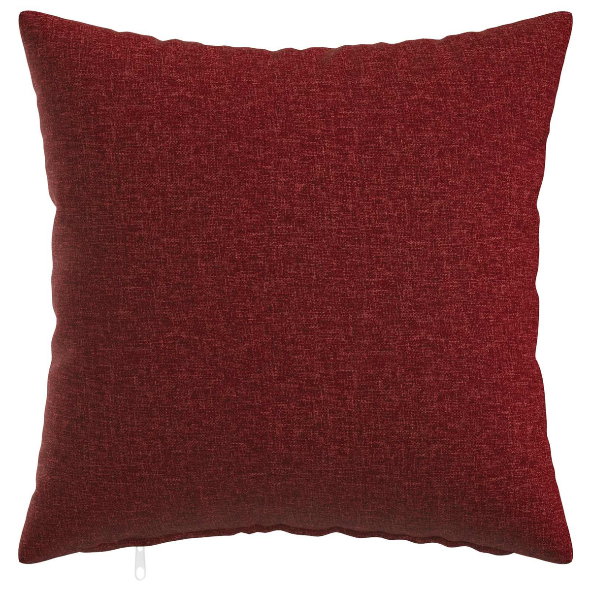 Cushion Cover 12 pcs HEERLEN Wine Red 40 x 40 cm Fabric