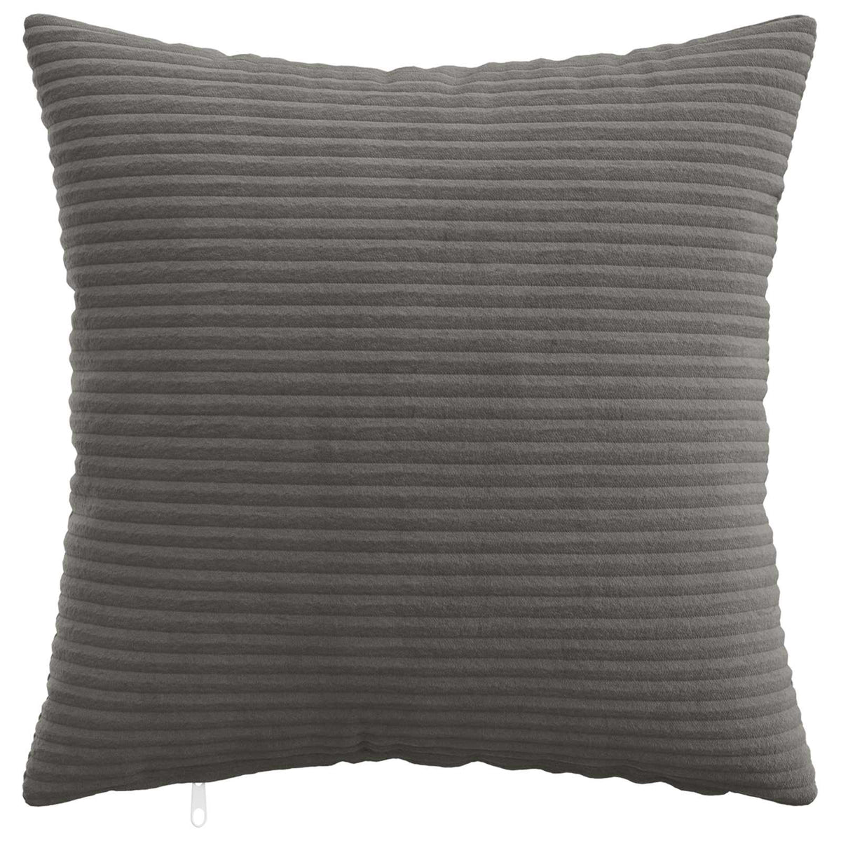 Cushion Cover 6 pcs HEERLEN Dark Grey 40 x 40 cm Corduroy
