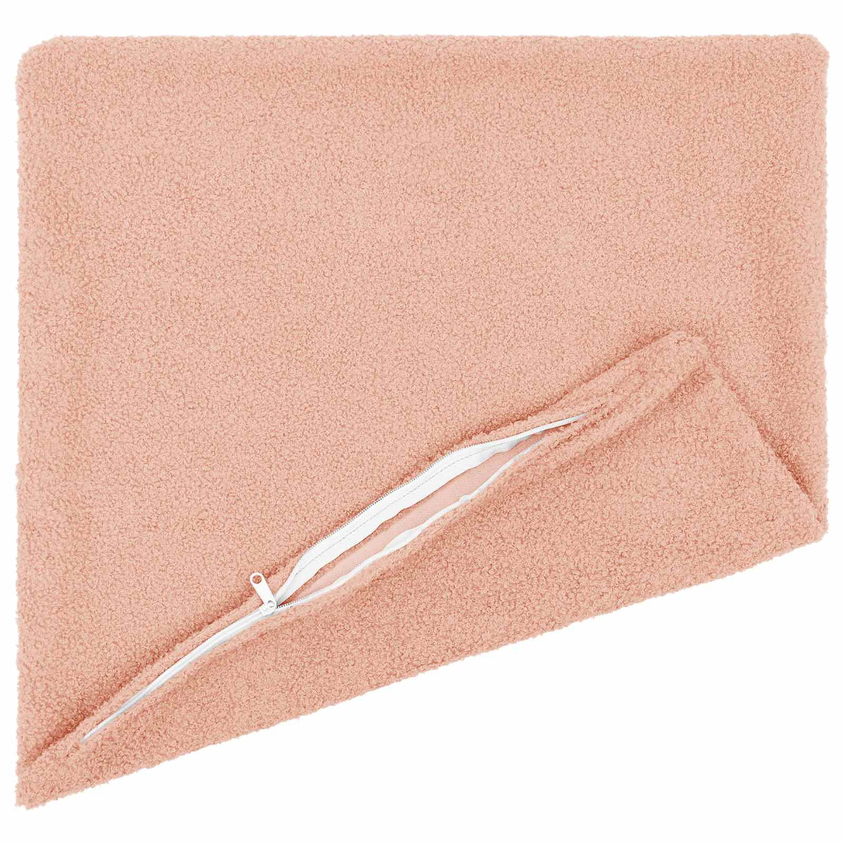 Cushion Cover 2 pcs HEERLEN Pink 40 x 40 cm Bouclé