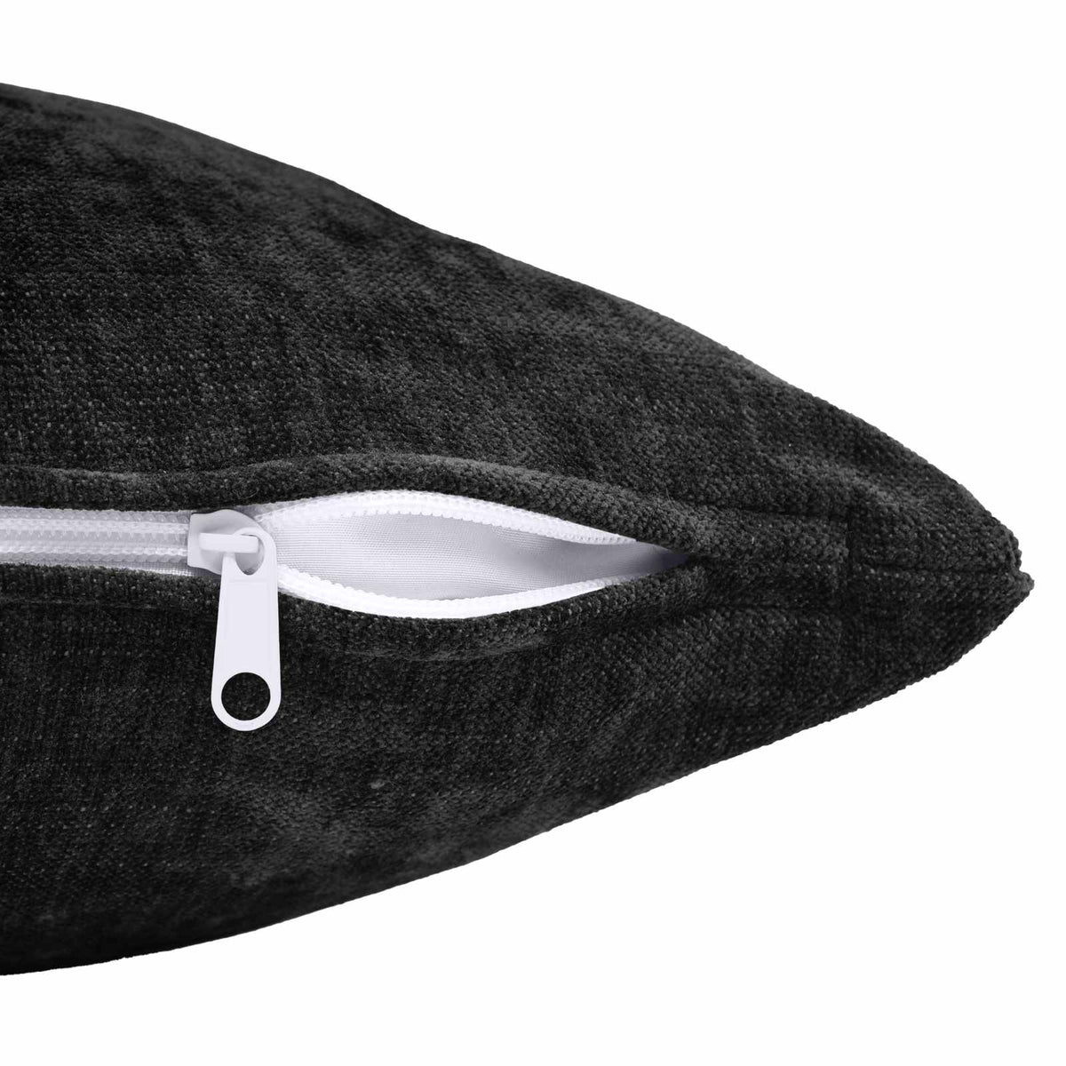 Cushion Cover 6 pcs HEERLEN Anthracite 40 x 40 cm