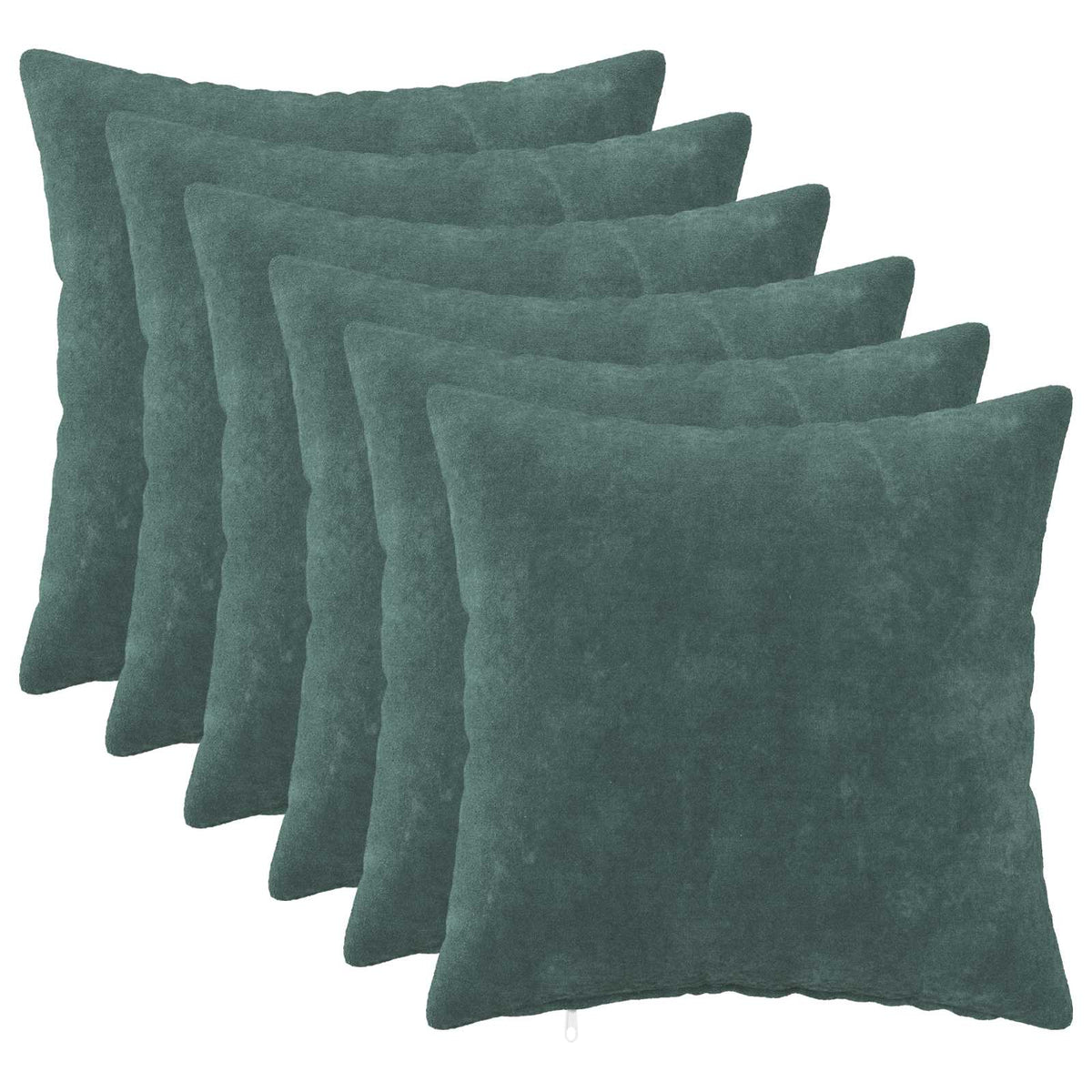 Cushion Cover 6 pcs HEERLEN Sea Blue 40 x 40 cm