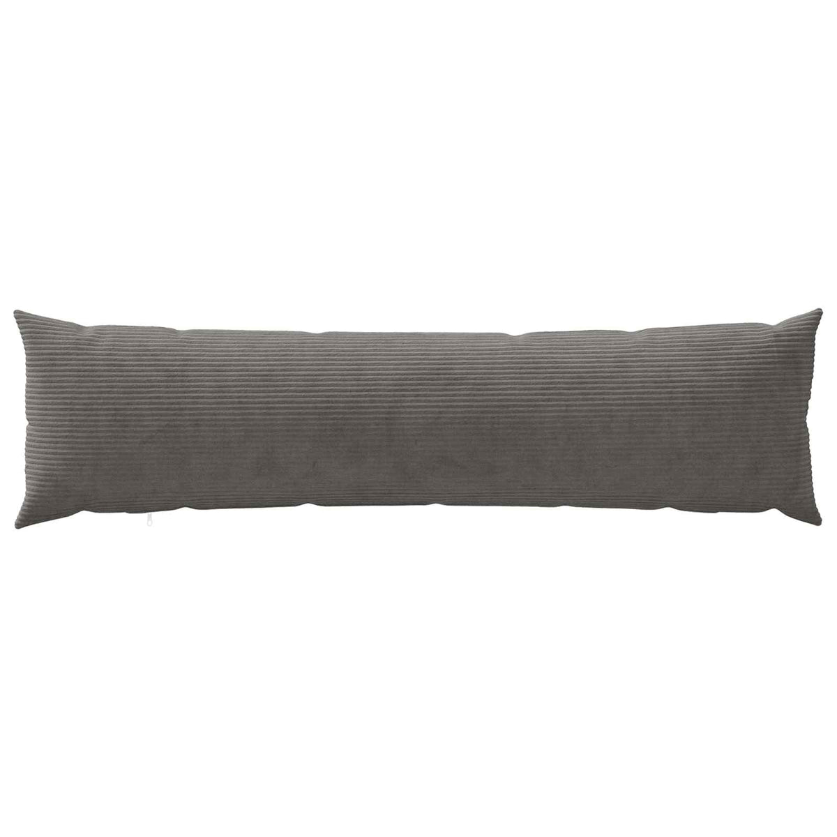 Cushion Cover HEERLEN Dark Grey 40 x 145 cm Corduroy