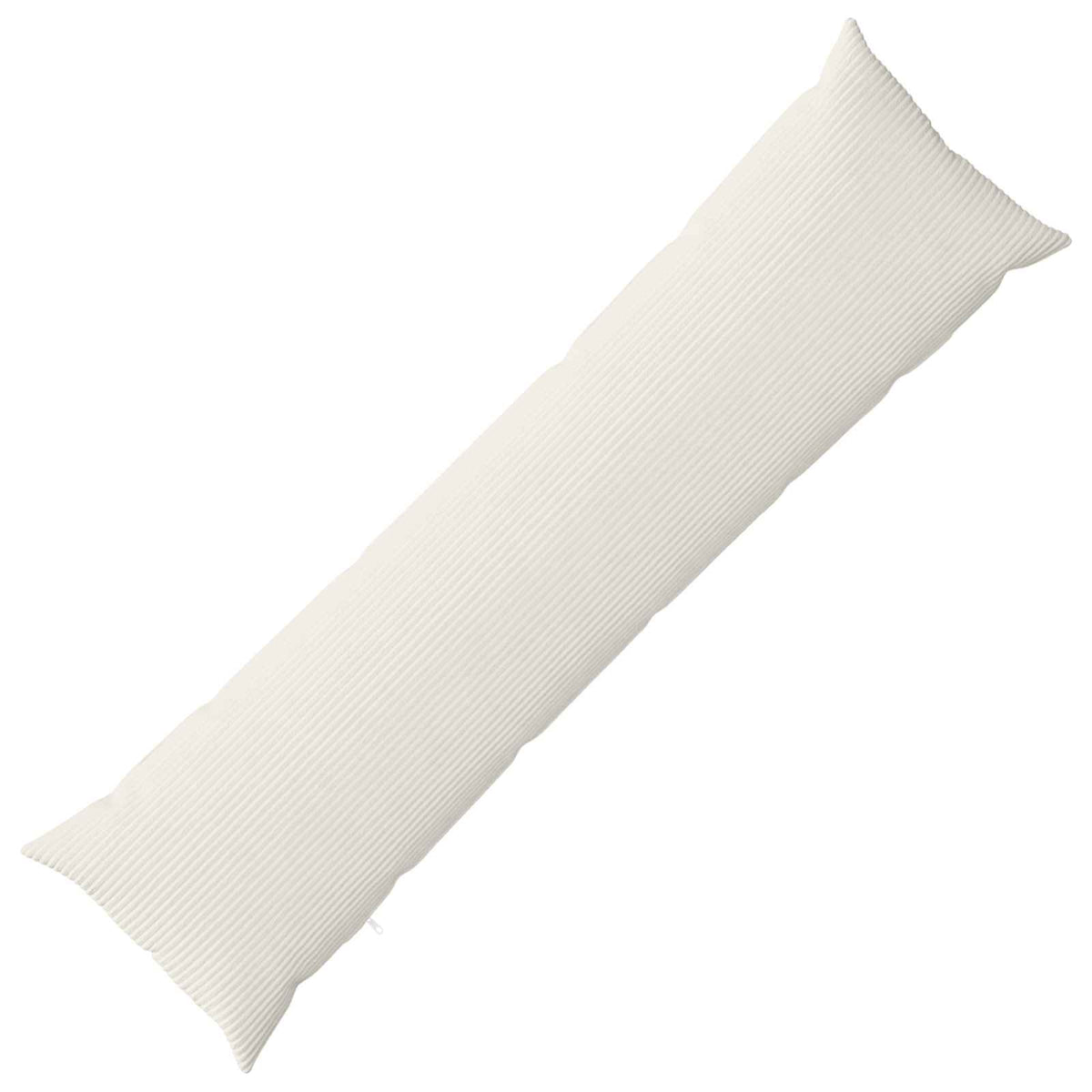 Cushion Cover HEERLEN Cream 40 x 145 cm Corduroy