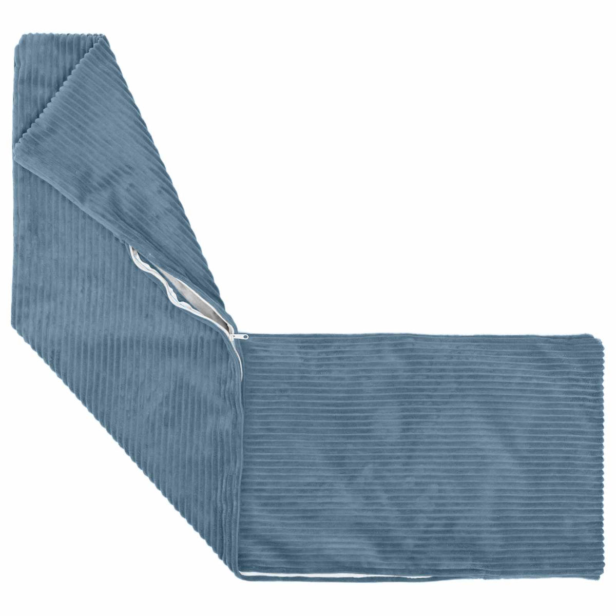 Cushion Cover HEERLEN Blue 40 x 145 cm Corduroy