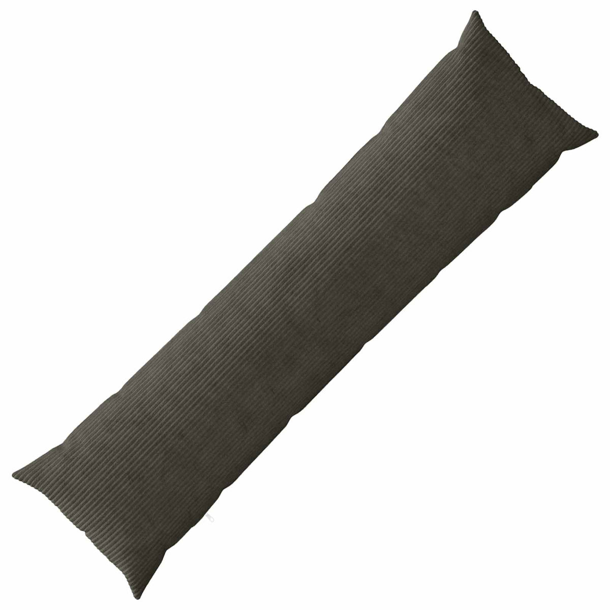 Cushion Cover HEERLEN Anthracite 40 x 145 cm Corduroy