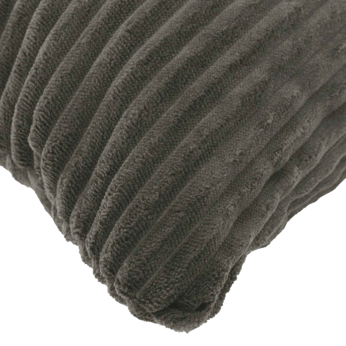 Cushion Cover 2 pcs HEERLEN Anthracite 40 x 145 cm Corduroy