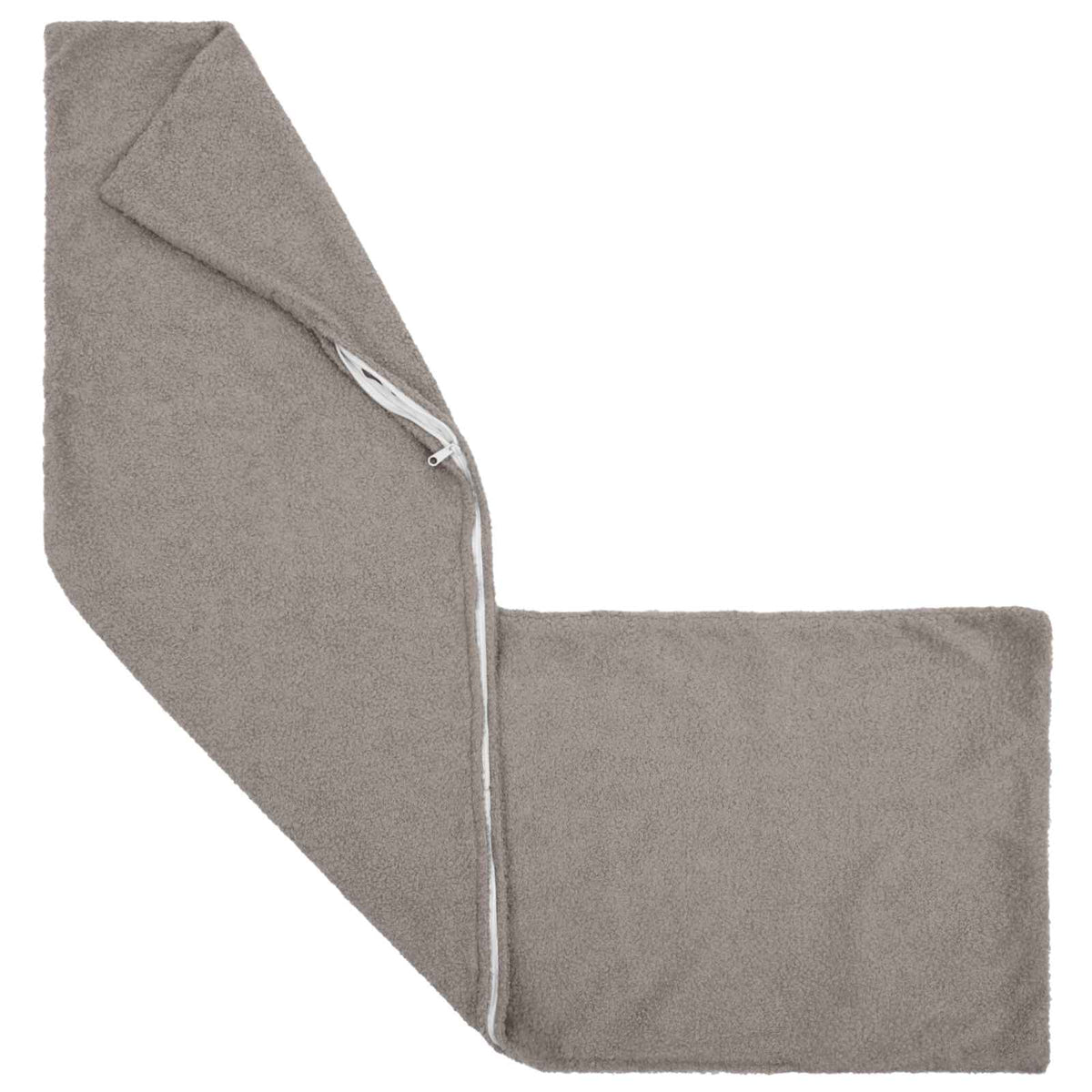 Cushion Cover 2 pcs HEERLEN Light Grey 40 x 145 cm Bouclé