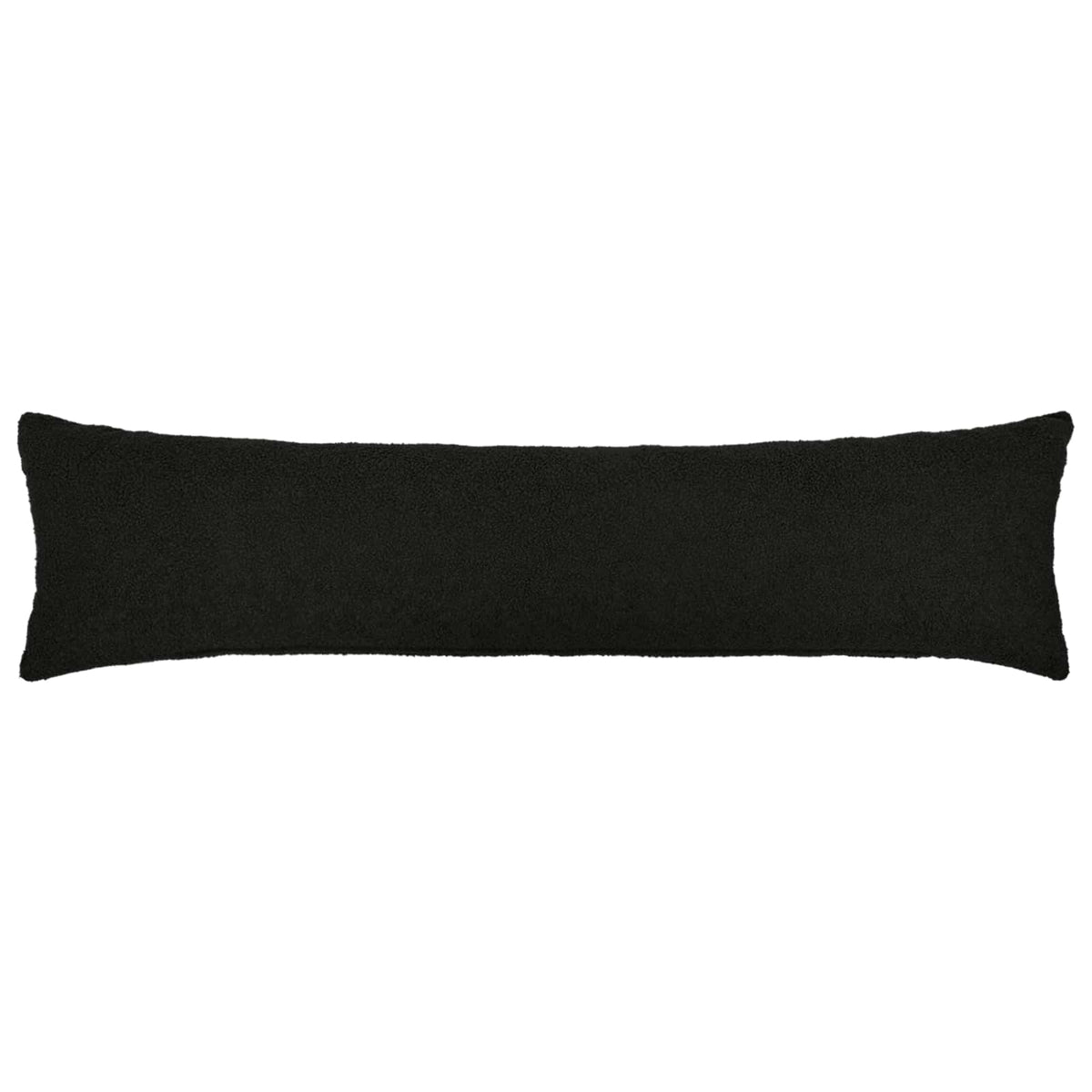 Cushion Cover 2 pcs HEERLEN Black 40 x 145 cm Bouclé