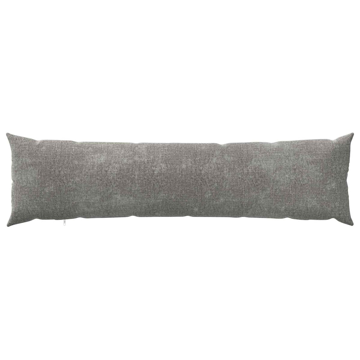 Cushion Cover HEERLEN Light Grey 40 x 145 cm Chenille Fabric
