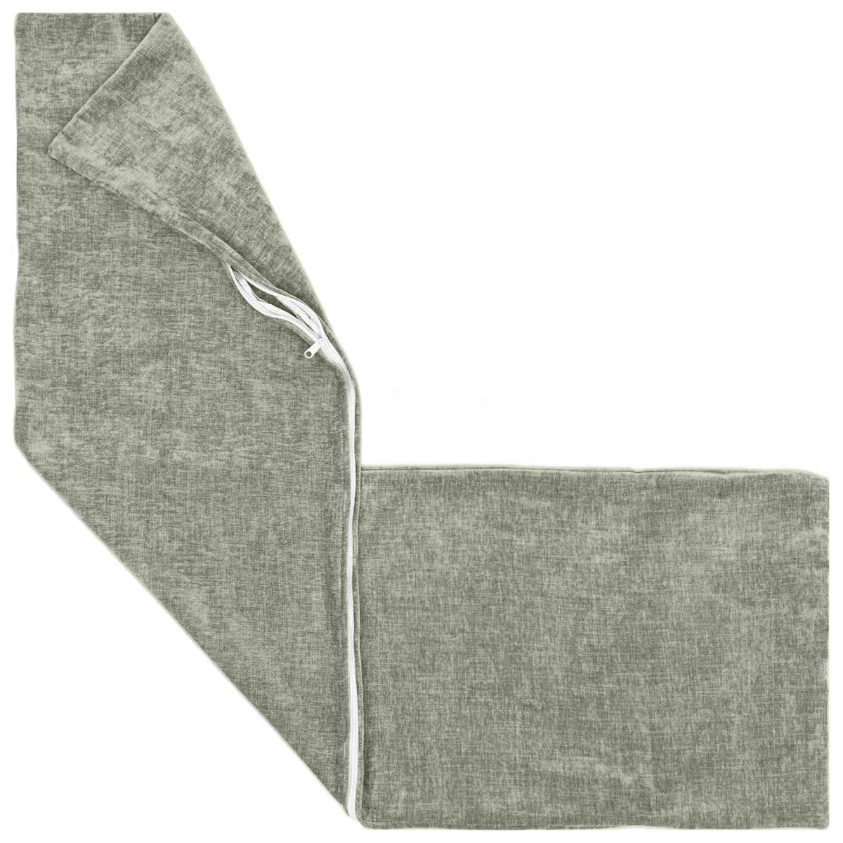 Cushion Cover HEERLEN Green 40 x 145 cm Chenille Fabric