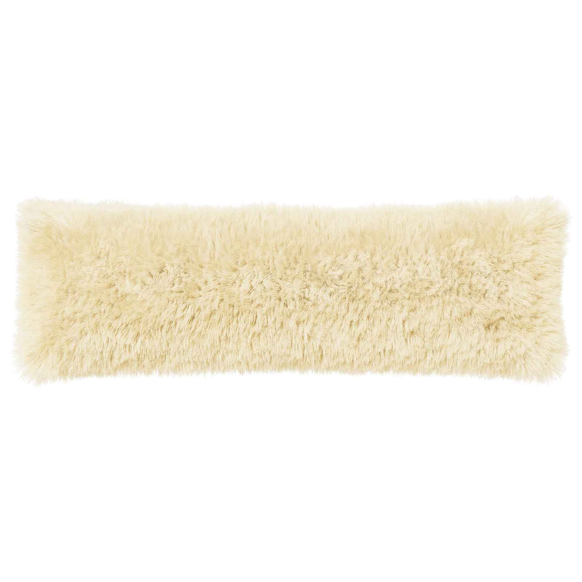 Cushion Cover 2 pcs HEERLEN Cream 40 x 145 cm PV Fleece