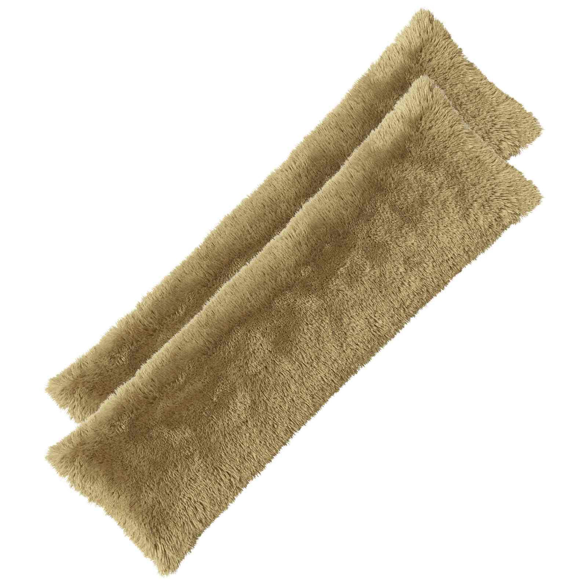 Cushion Cover 2 pcs HEERLEN Light Green 40 x 145 cm PV Fleece
