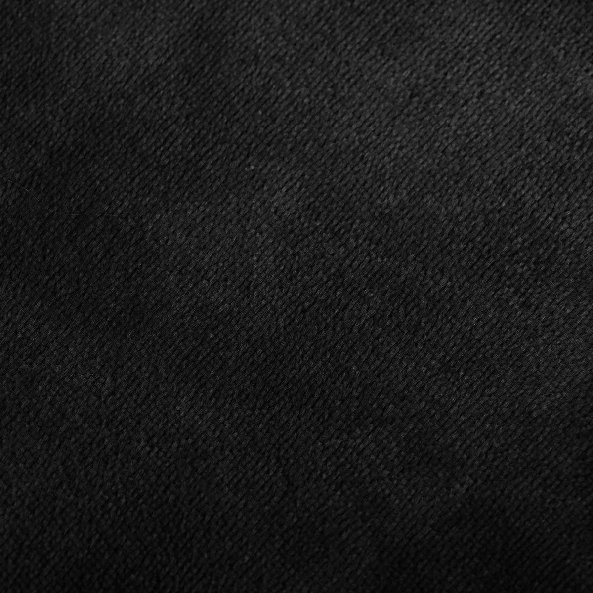 Cushion Cover 2 pcs HEERLEN Black 40 x 145 cm Flannel