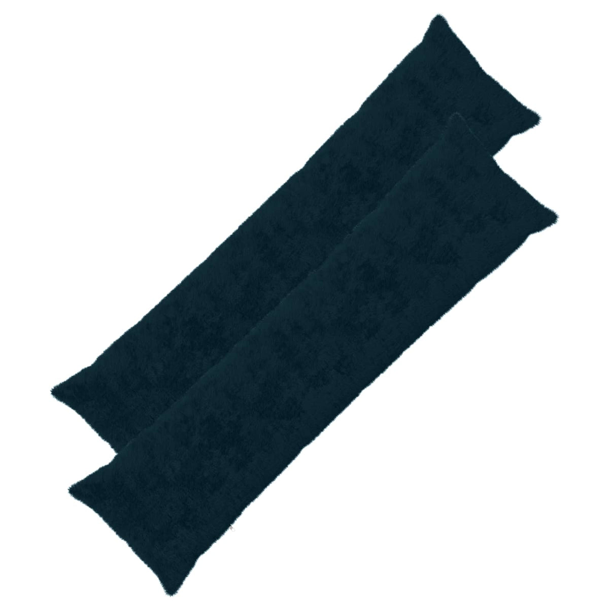 Cushion Cover 2 pcs HEERLEN Navy Blue 40 x 145 cm