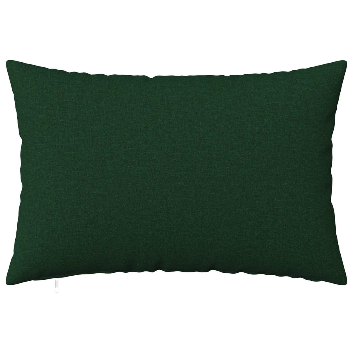 Cushion Cover 6 pcs HEERLEN Dark Green 40 x 60 cm Fabric