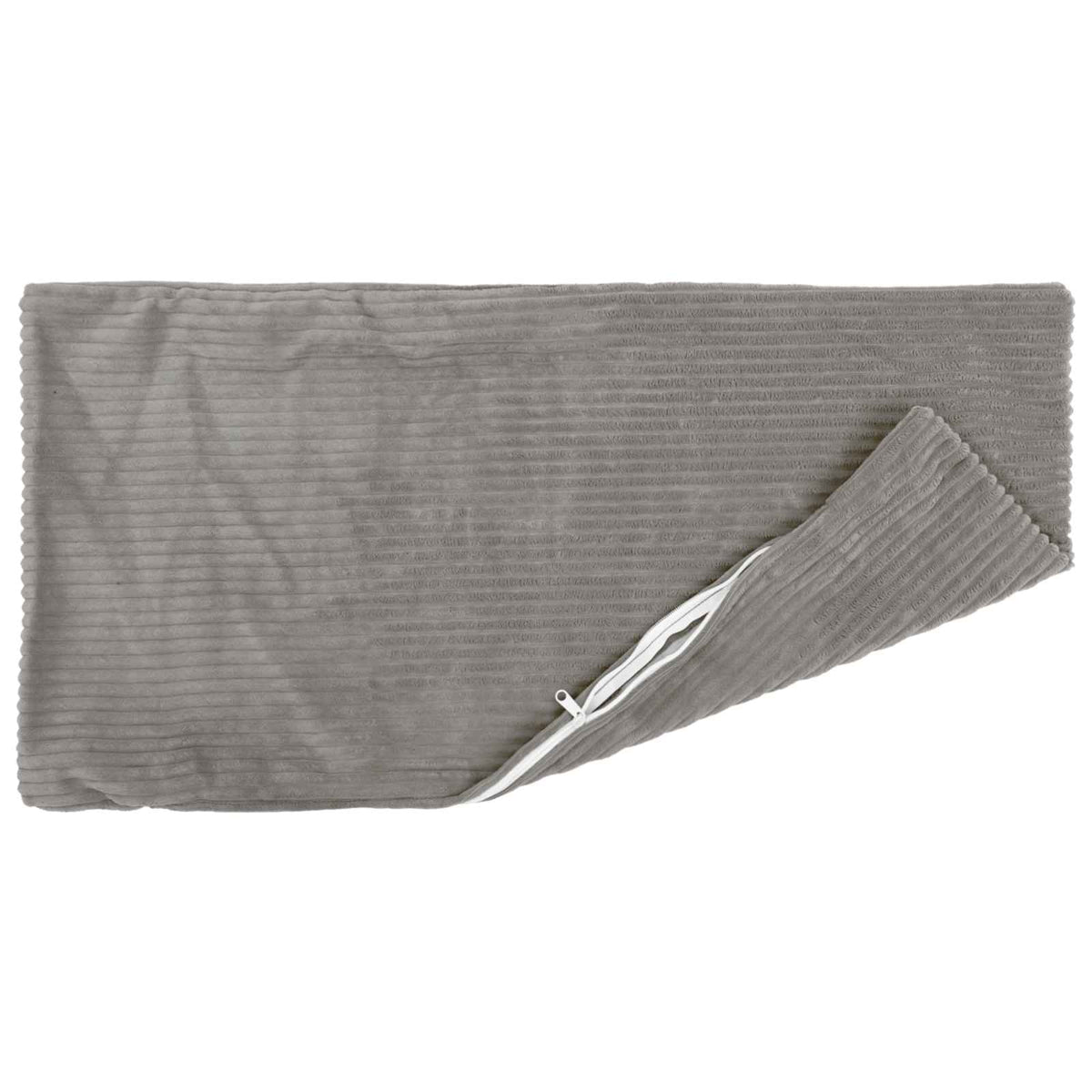 Cushion Cover 6 pcs HEERLEN Light Grey 40 x 60 cm Corduroy