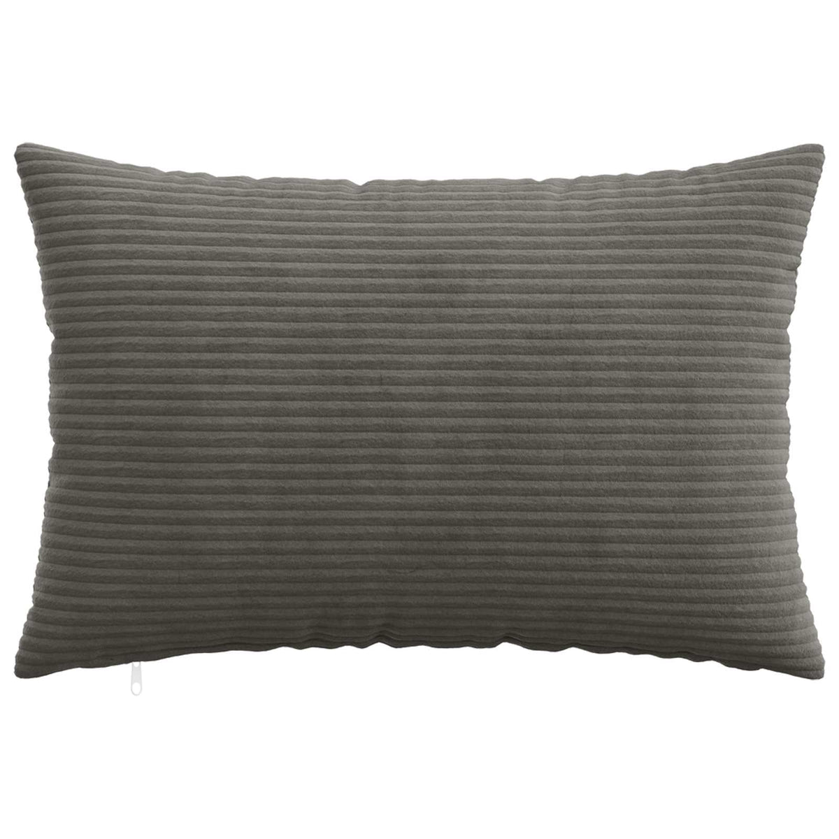 Cushion Cover 6 pcs HEERLEN Dark Grey 40 x 60 cm Corduroy