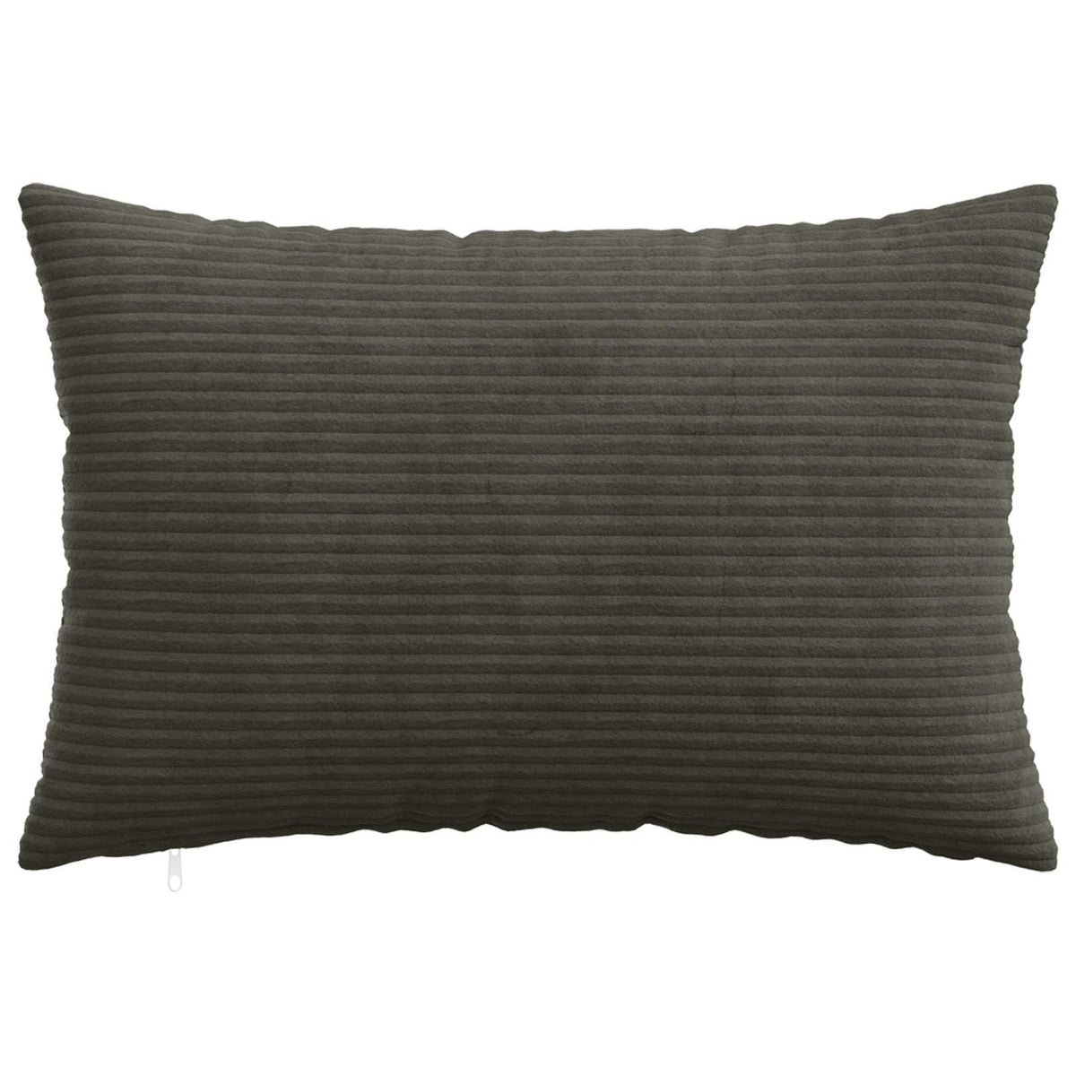Cushion Cover 6 pcs HEERLEN Anthracite 40 x 60 cm Corduroy