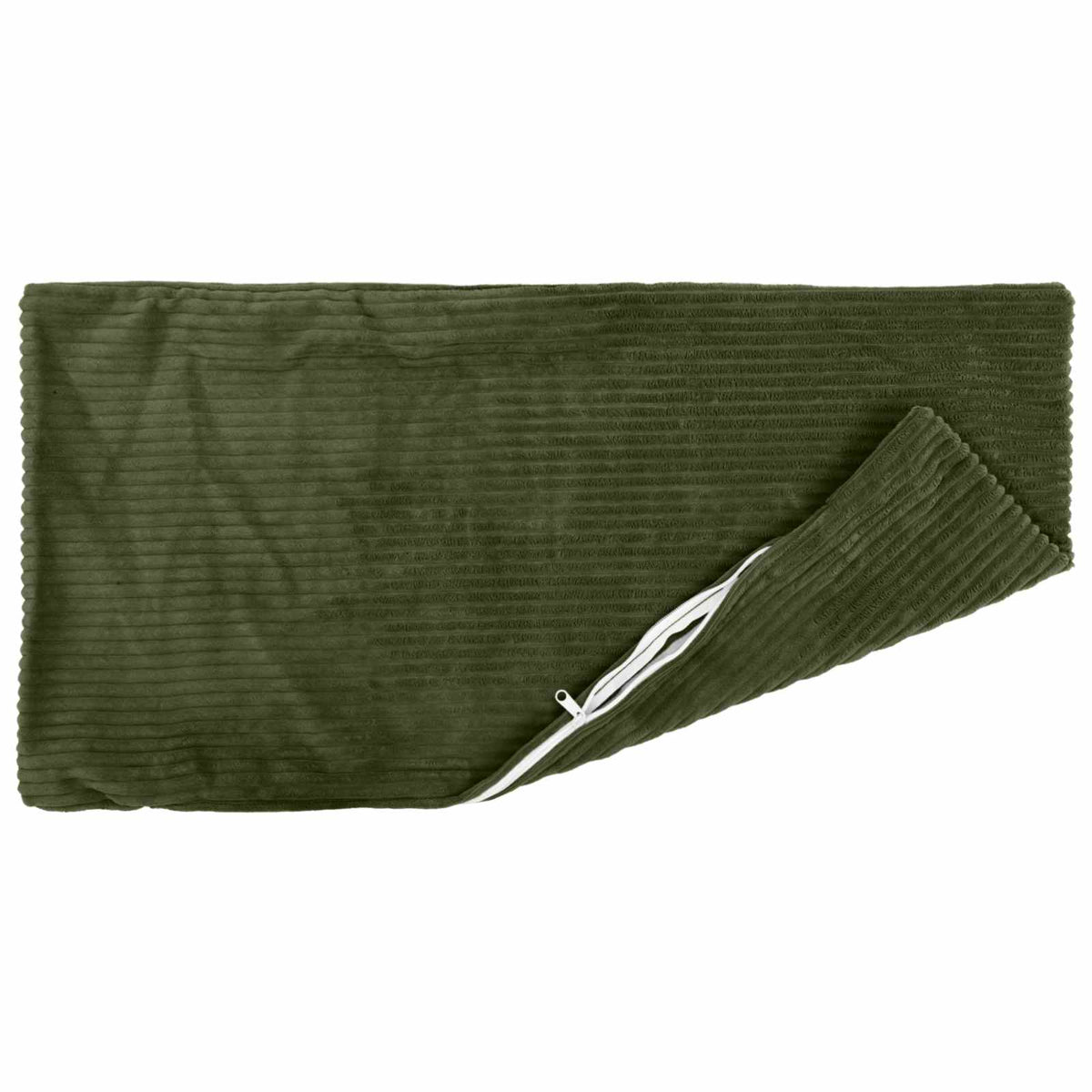 Cushion Cover 6 pcs HEERLEN Green 40 x 60 cm Corduroy