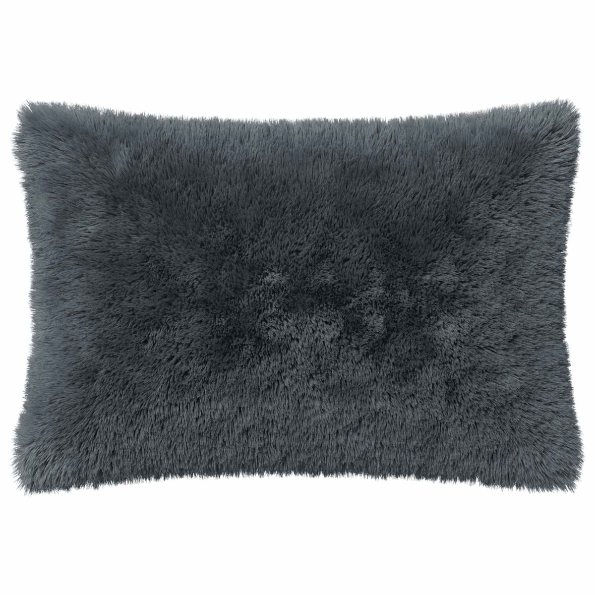 Cushion Cover 2 pcs HEERLEN Anthracite 40 x 60 cm PV Fleece