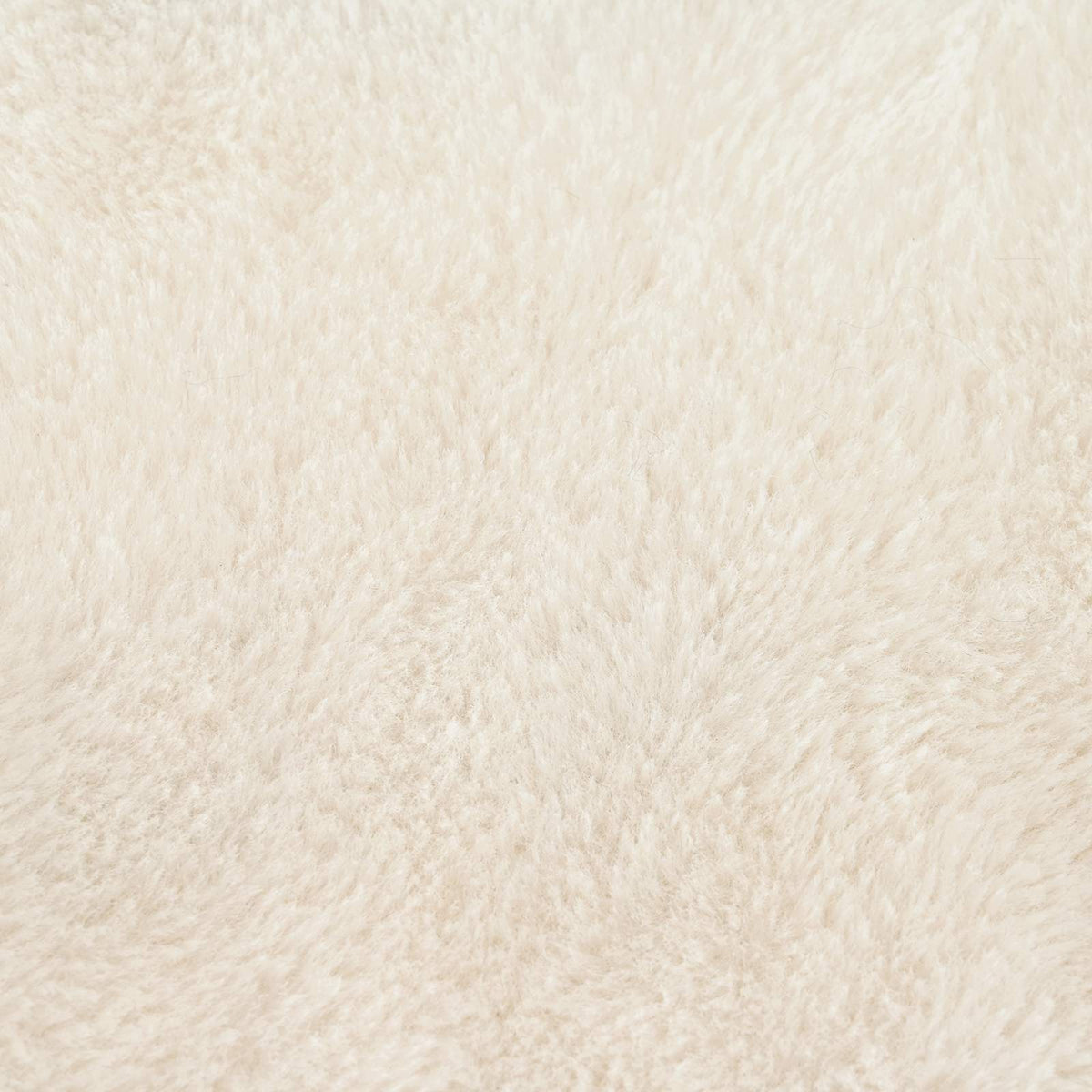 Cushion Cover 2 pcs HEERLEN White 40 x 60 cm Faux Rabbit Fur