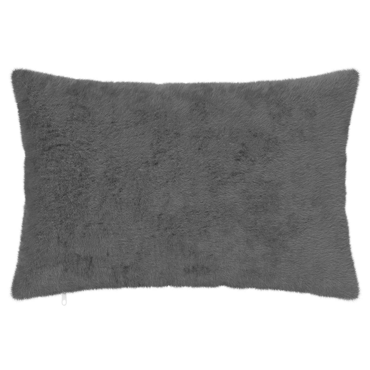 Cushion Cover 6 pcs HEERLEN Dark Grey 40 x 60 cm