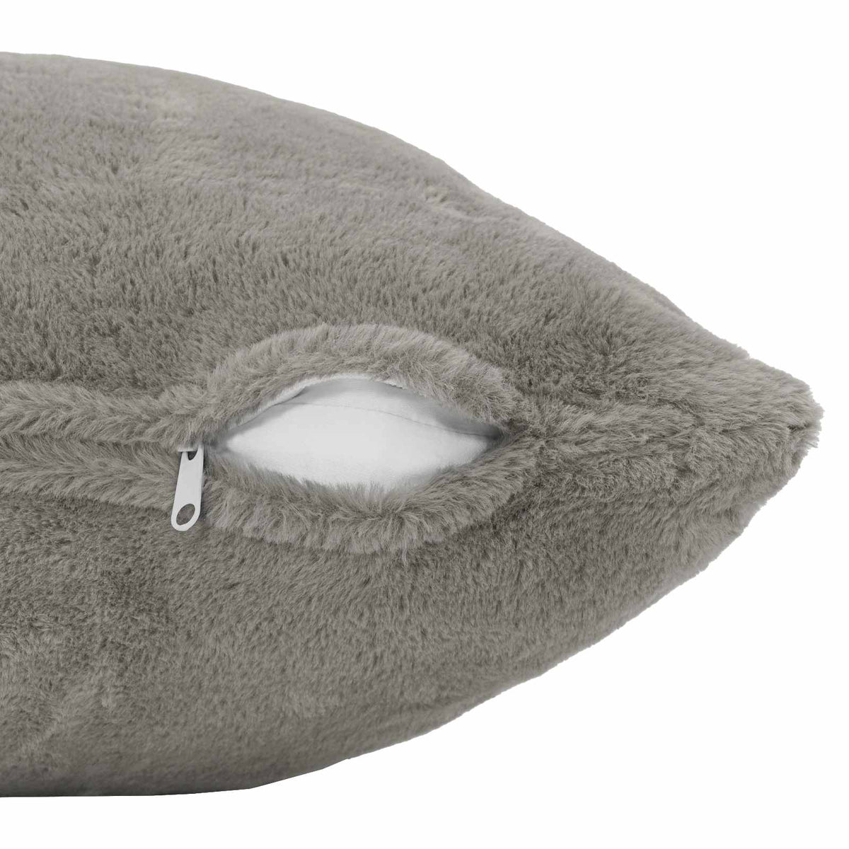 Cushion Cover 2 pcs HEERLEN Light Grey 40 x 60 cm