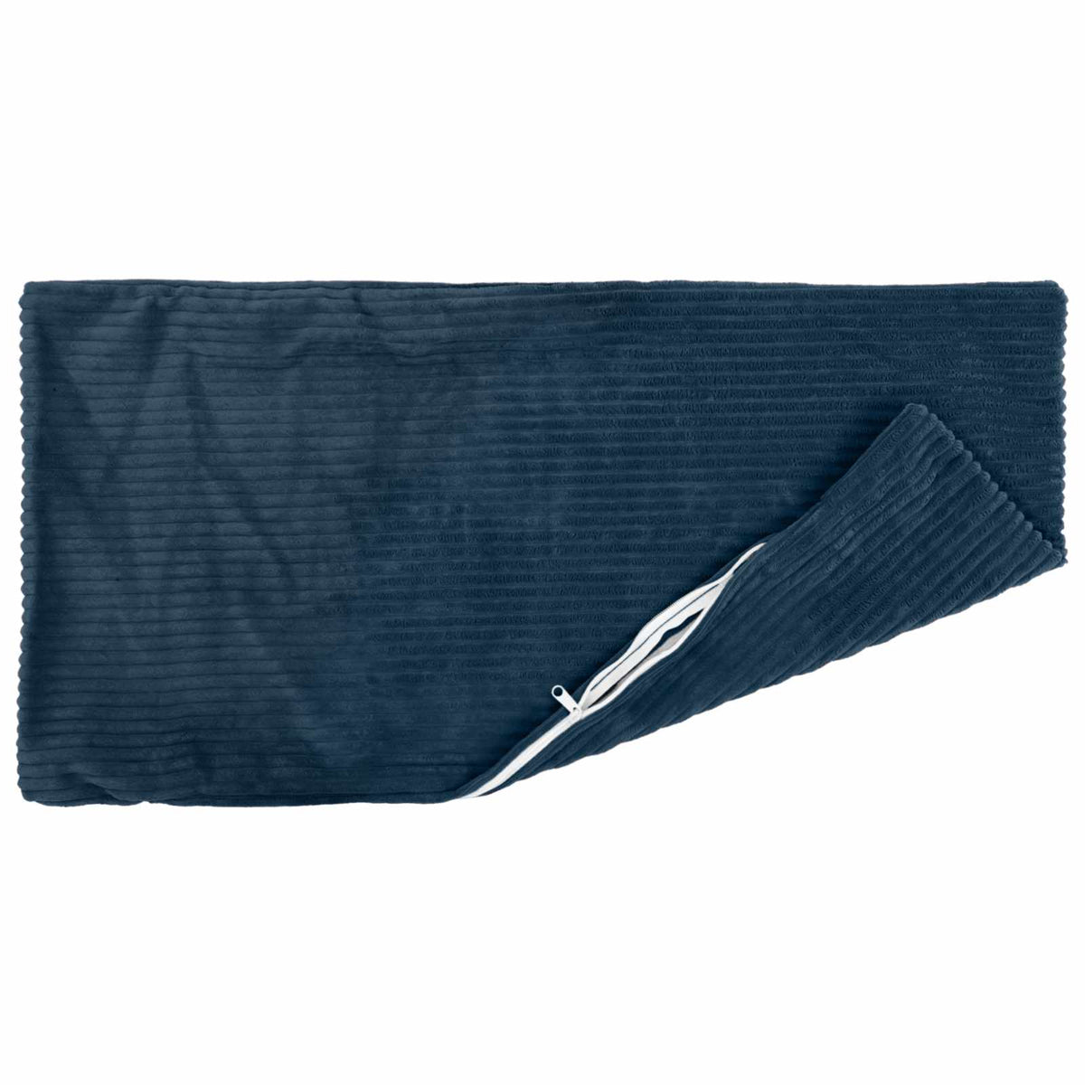 Cushion Cover 2 pcs HEERLEN Navy Blue 40 x 70 cm Corduroy