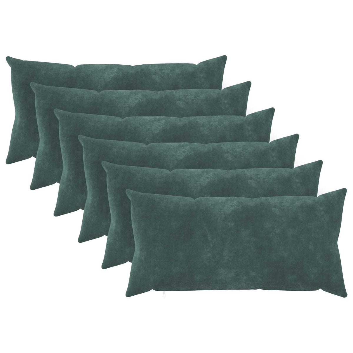 Cushion Cover 6 pcs HEERLEN Sea Blue 40 x 70 cm