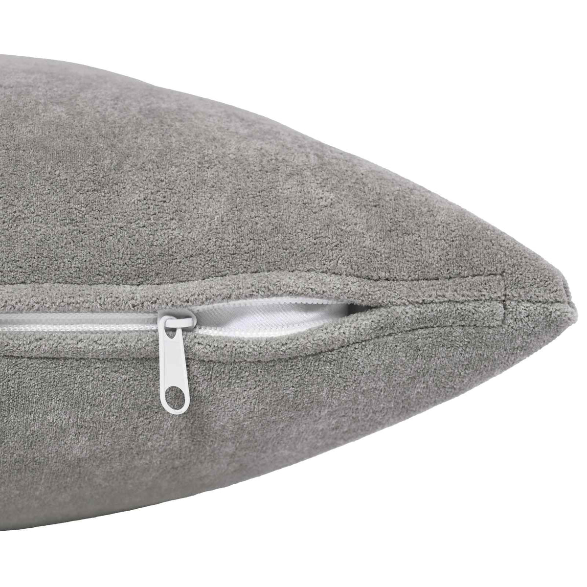 Cushion Cover 6 pcs HEERLEN Light Grey 40 x 70 cm