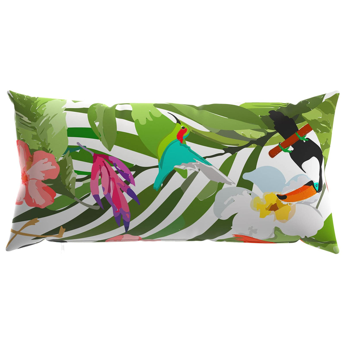 Cushion Cover 6 pcs HEERLEN Multicolour 40 x 70 cm Polyester