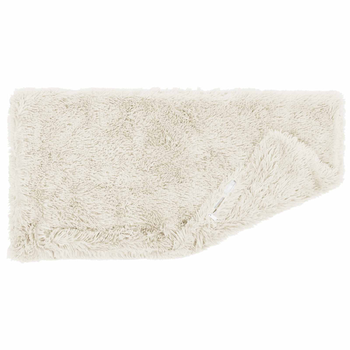 Cushion Cover 6 pcs HEERLEN White 40 x 70 cm PV Fleece