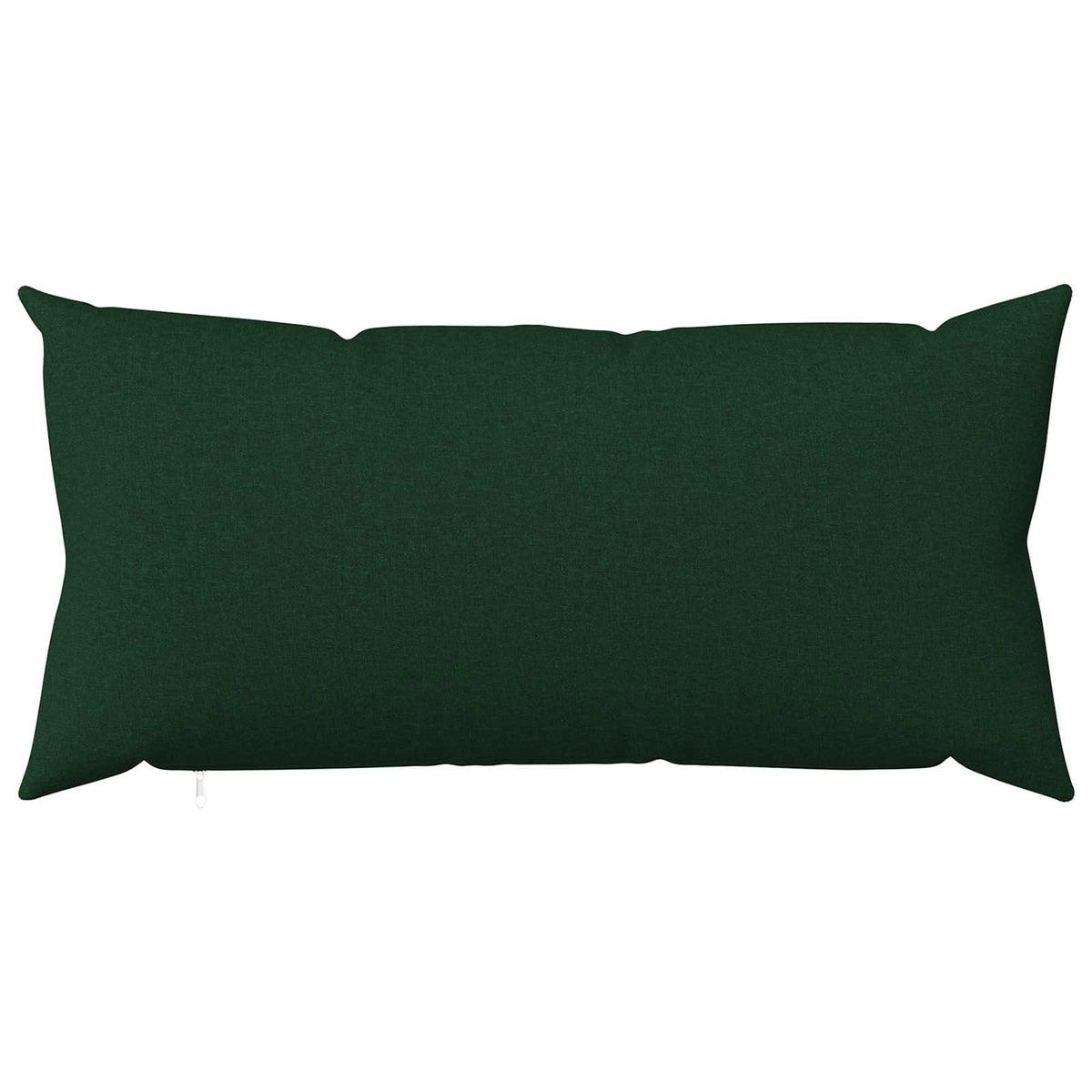 Cushion Cover 12 pcs HEERLEN Dark Green 40 x 80 cm Fabric