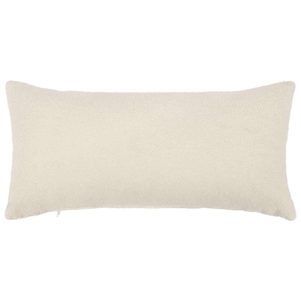 Cushion Cover 12 pcs HEERLEN Cream 40 x 80 cm Bouclé
