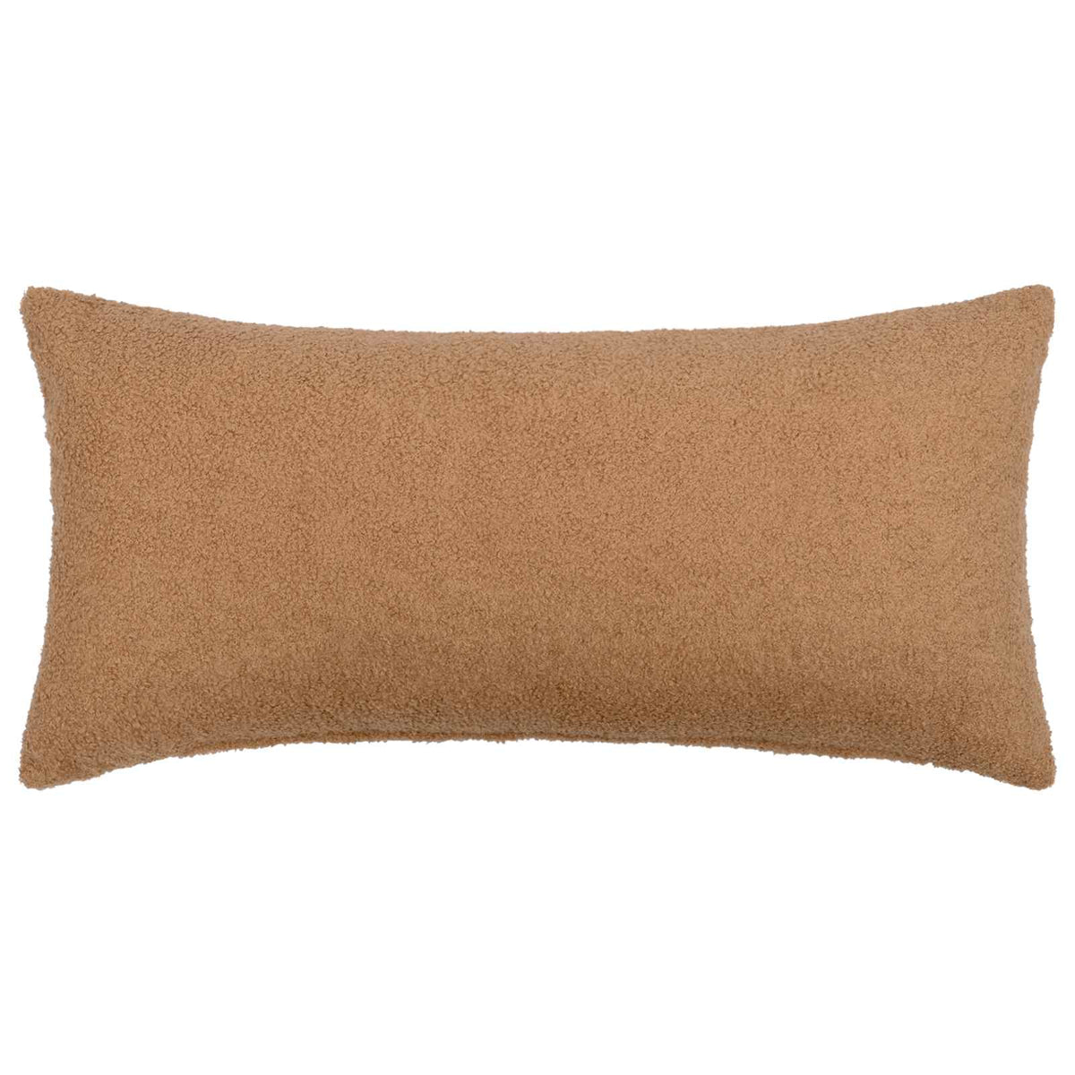 Cushion Cover 2 pcs HEERLEN Beige 40 x 80 cm Bouclé