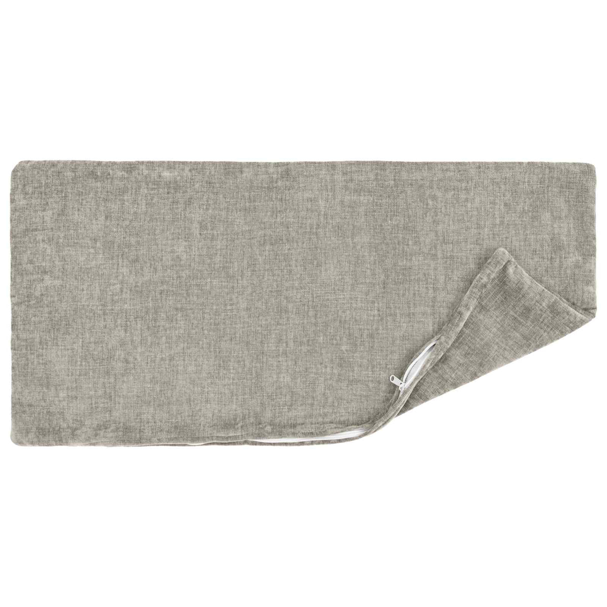 Cushion Cover 6 pcs HEERLEN Light Grey 40 x 80 cm