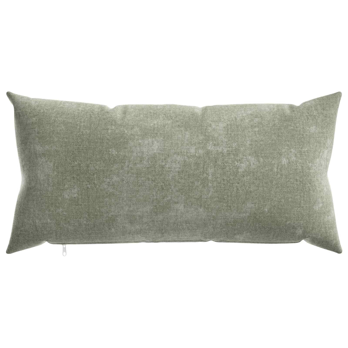 Cushion Cover 6 pcs HEERLEN Green 40 x 80 cm Chenille Fabric