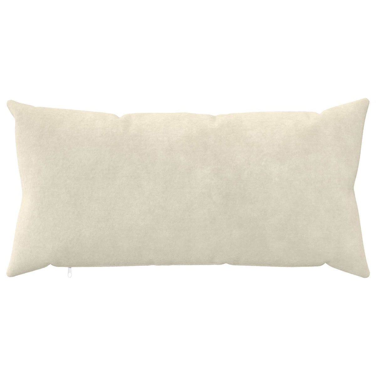Cushion Cover 6 pcs HEERLEN Cream 40 x 80 cm Microfiber Fleece