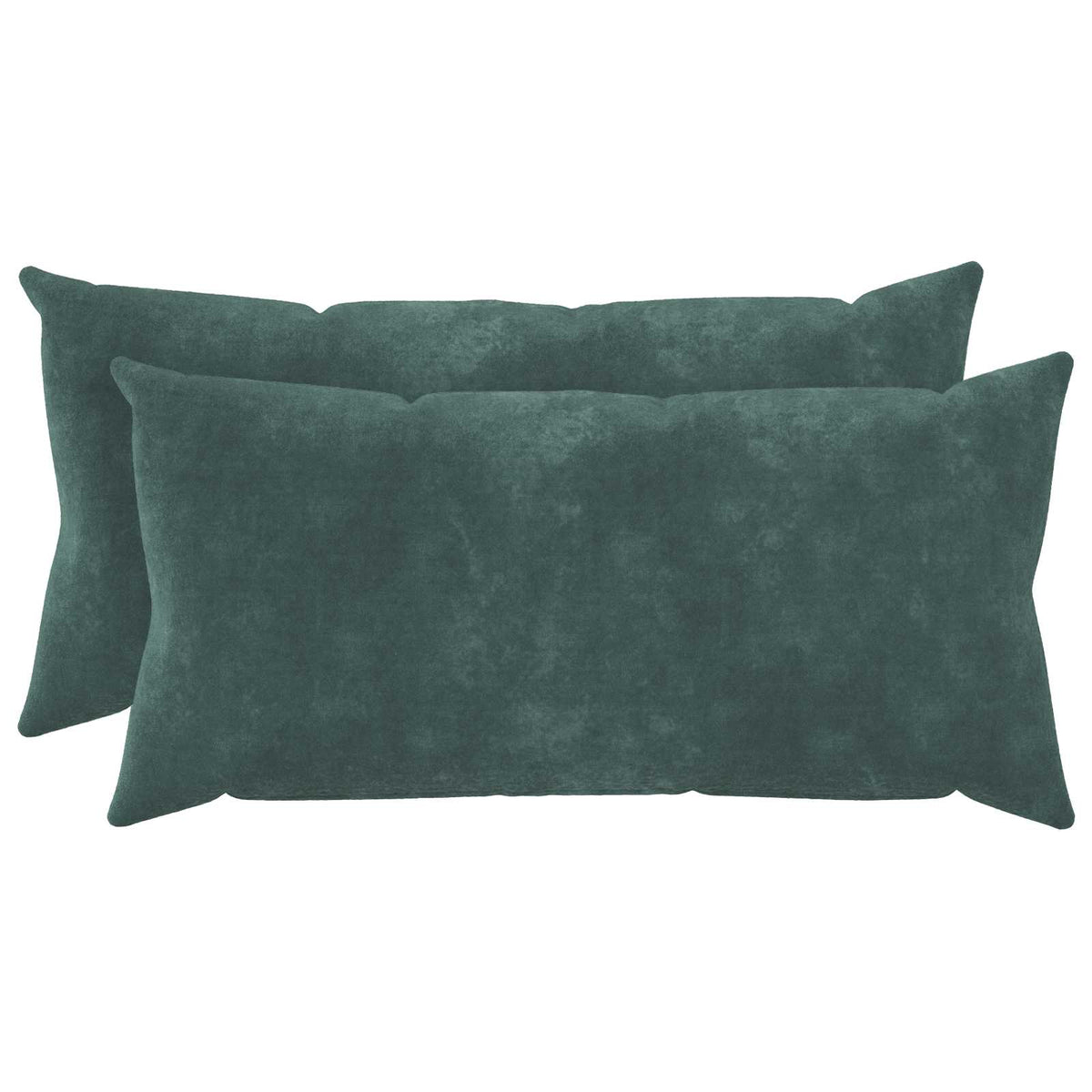 Cushion Cover 2 pcs HEERLEN Sea Blue 40 x 80 cm