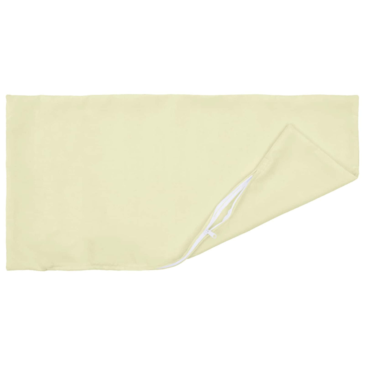 Cushion Cover 12 pcs HEERLEN Cream 40 x 80 cm Polyester
