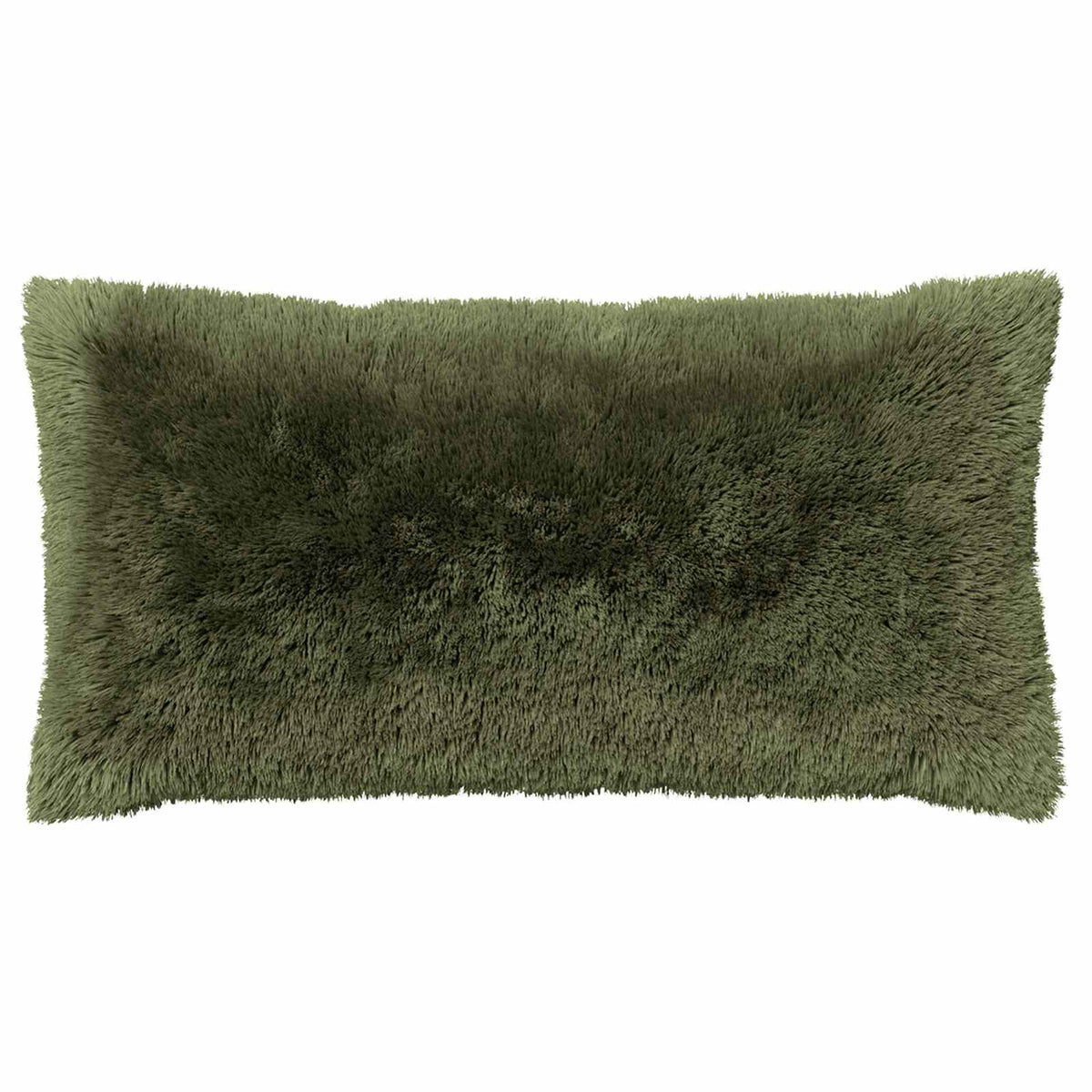 Cushion Cover 12 pcs HEERLEN Green 40 x 80 cm PV Fleece