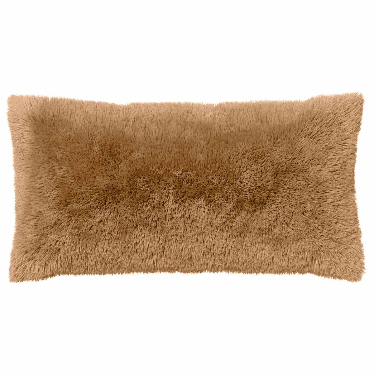Cushion Cover 6 pcs HEERLEN Taupe 40 x 80 cm PV Fleece