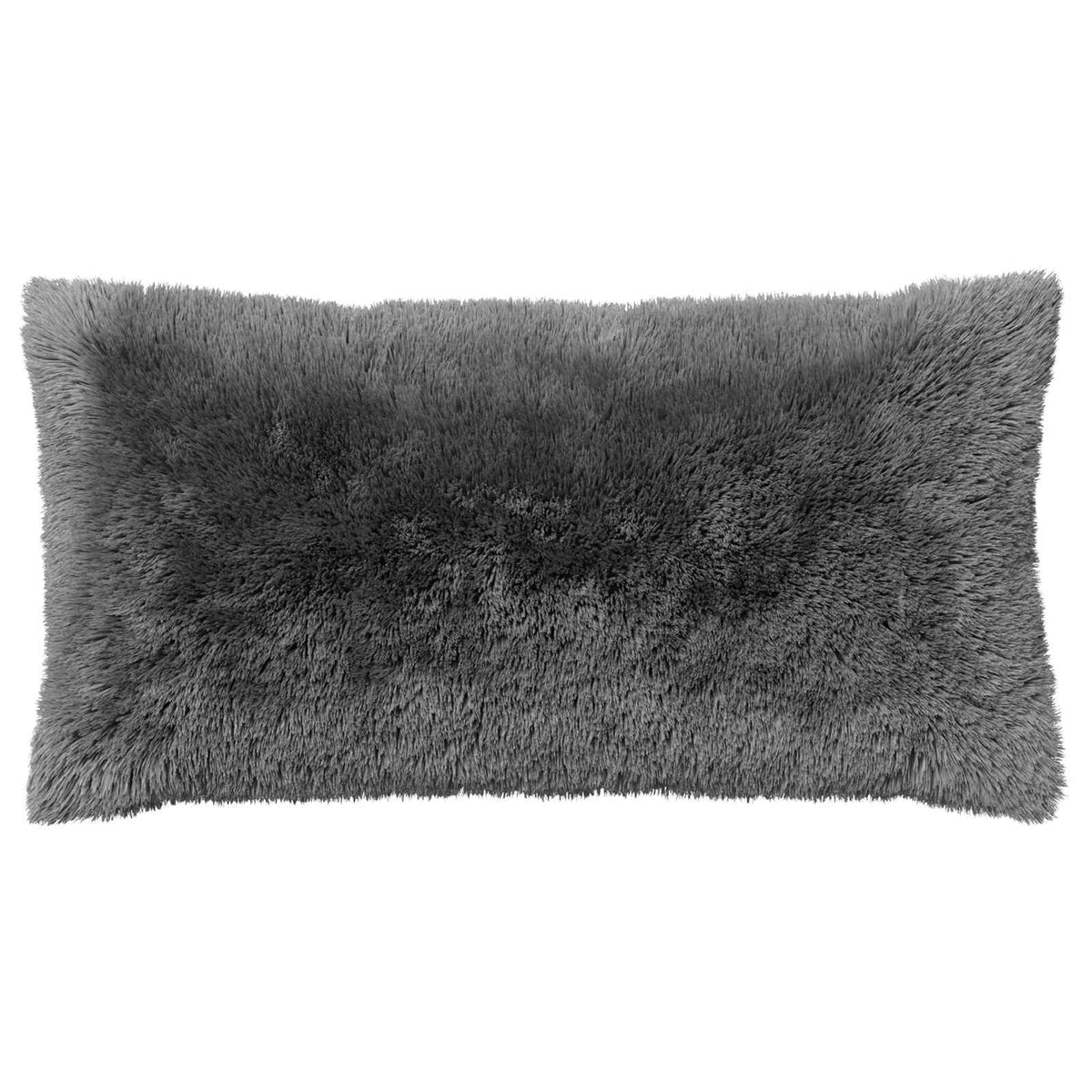 Cushion Cover 6 pcs HEERLEN Light Grey 40 x 80 cm PV Fleece