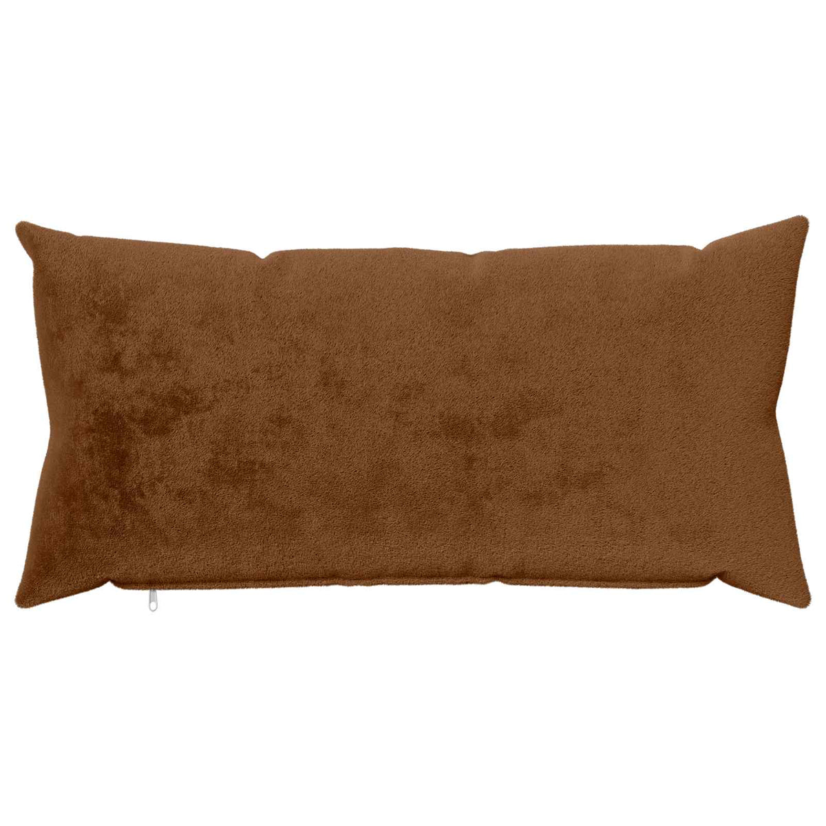 Cushion Cover 2 pcs HEERLEN Light Brown 40 x 80 cm Flannel