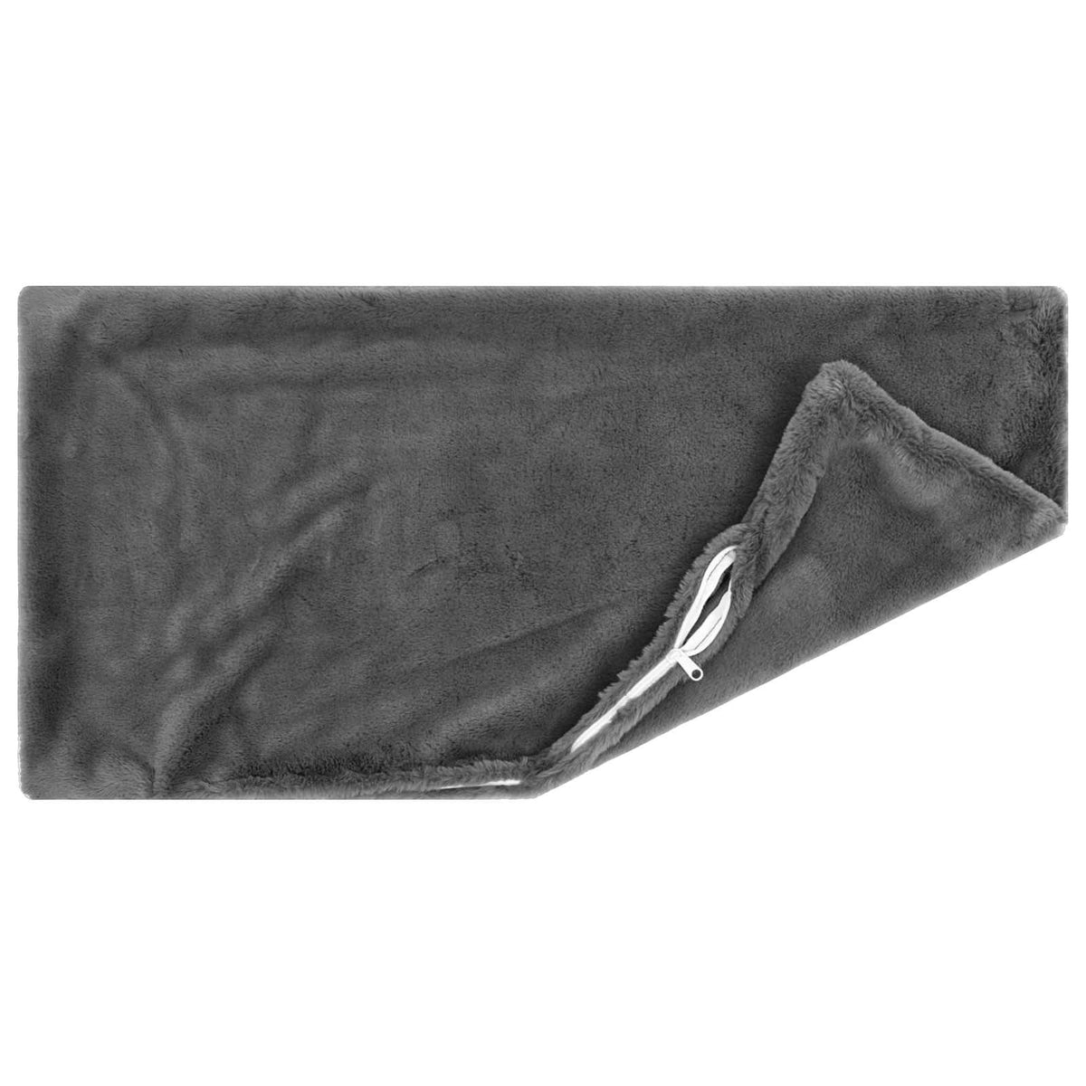 Cushion Cover 6 pcs HEERLEN Dark Grey 40 x 80 cm