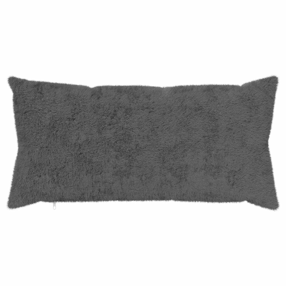 Cushion Cover 6 pcs HEERLEN Dark Grey 40 x 80 cm