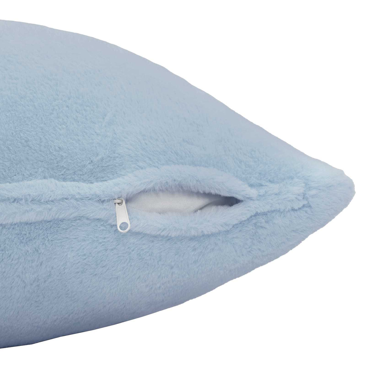 Cushion Cover 6 pcs HEERLEN Light Blue 40 x 80 cm