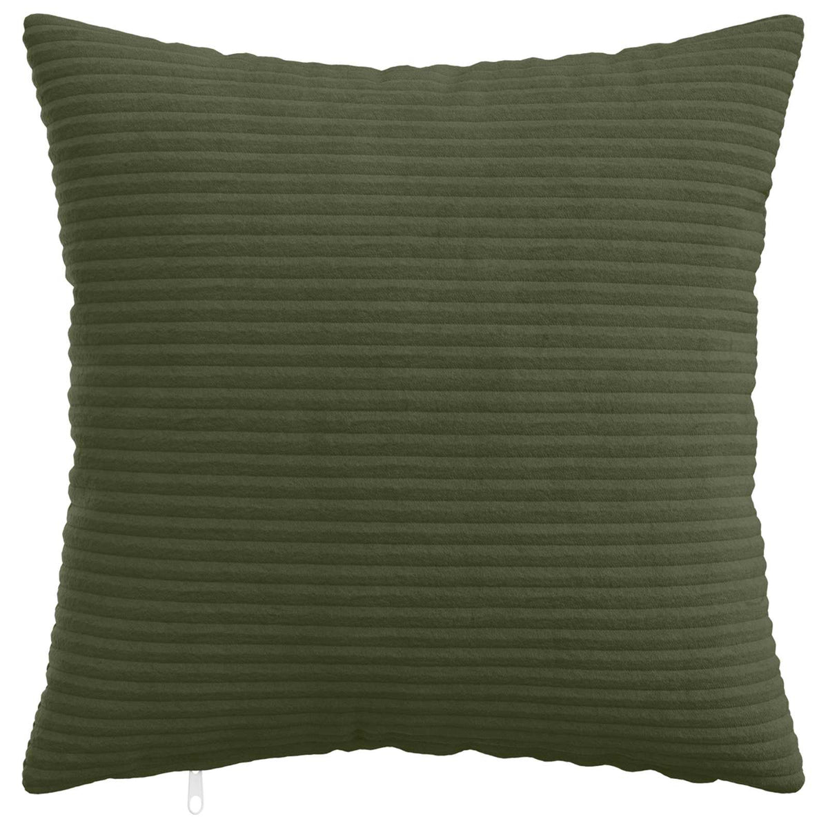 Cushion Cover 12 pcs HEERLEN Green 45 x 45 cm Corduroy