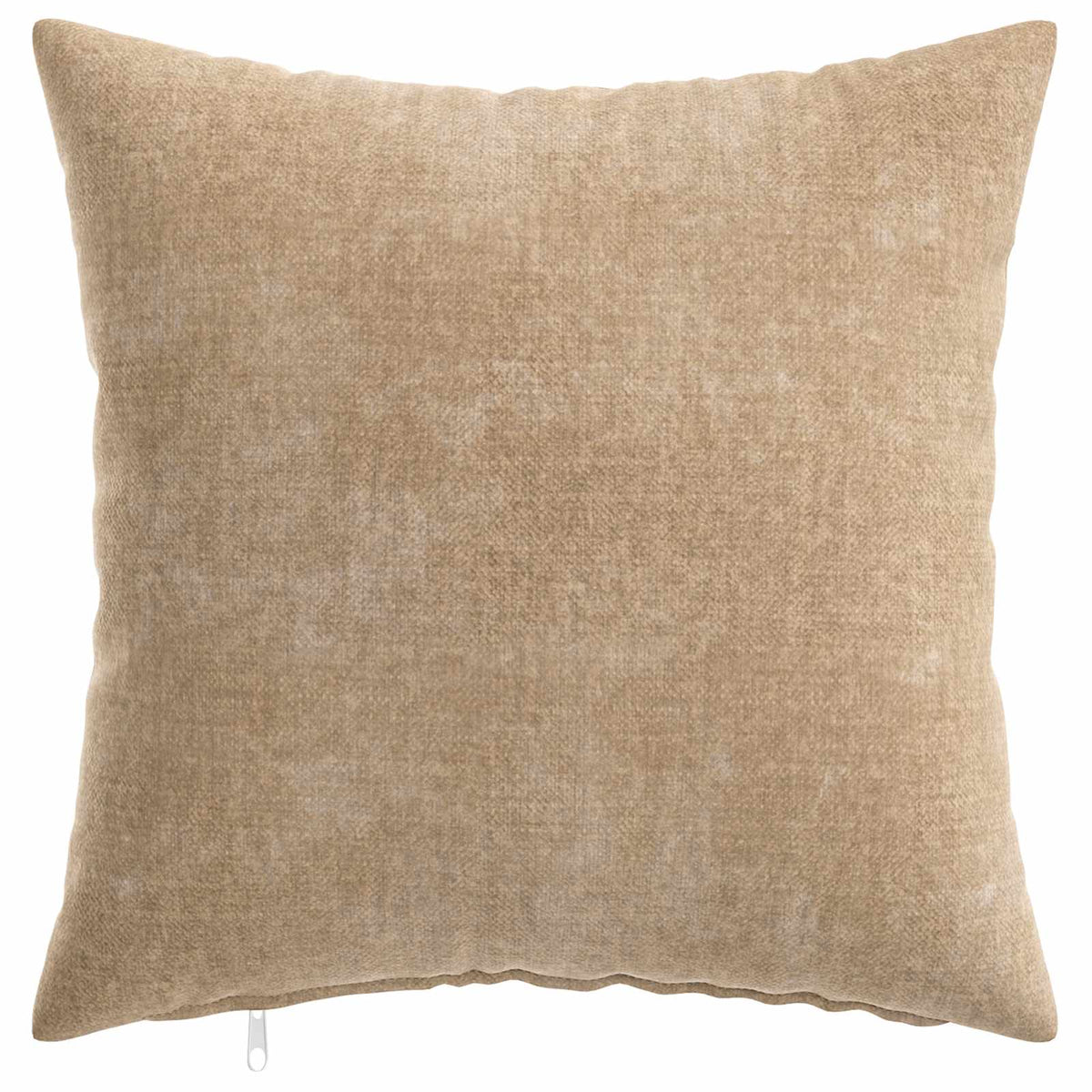 Cushion Cover 2 pcs HEERLEN Taupe 45 x 45 cm Chenille Fabric